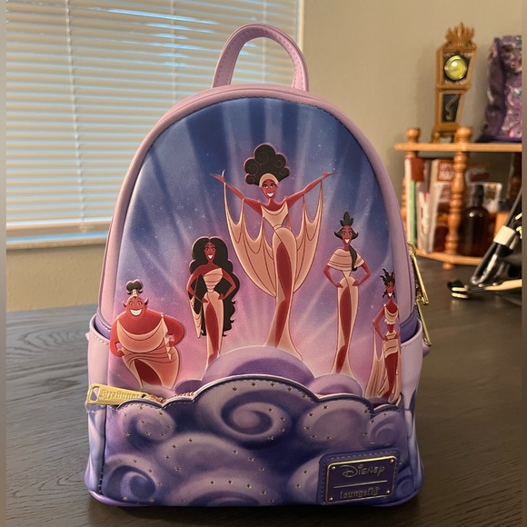 Loungefly Disney Hercules Muses Clouds Mini Backpack - Picture 1 of 7